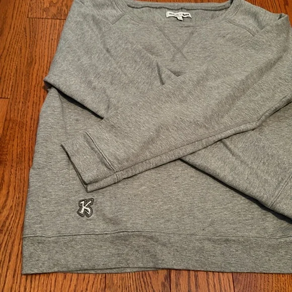 NWOT Madewell Daryl K Crewneck Sweatshirt Women's Small Solid Gray - Picture 7 of 7